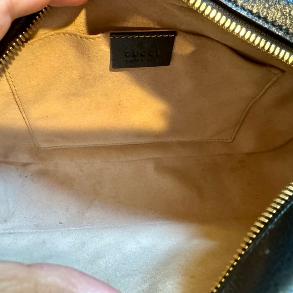 Sold xxx Gucci Marmont GG Supreme Canvas quilted camera bag - Picture 6 of 9